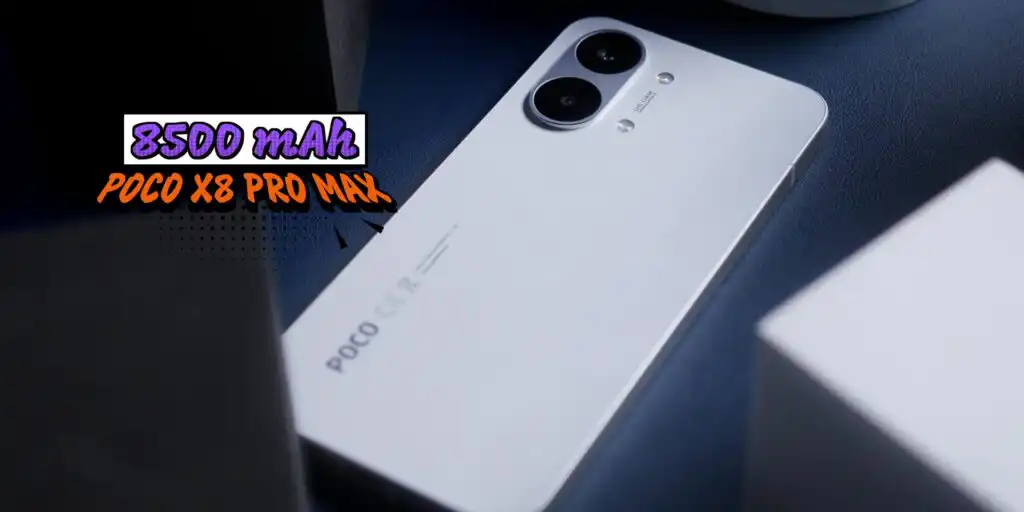 POCO F8 Ultra 8500 mAh battery capacity