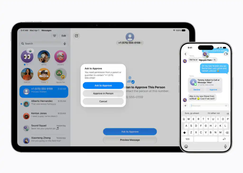 Guarding the Glass: Inside Apple’s Child Safety Updates 8 Apple Child Account Ask to Approve Contact