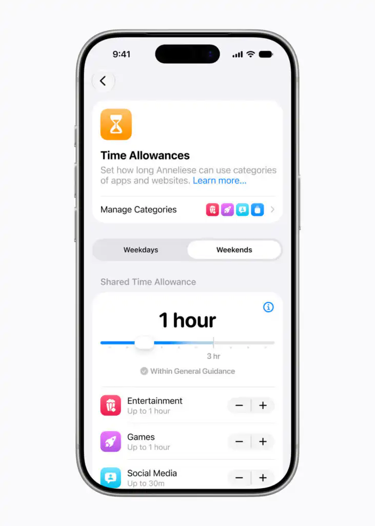 Guarding the Glass: Inside Apple’s Child Safety Updates 4 Apple child account Time Allowances