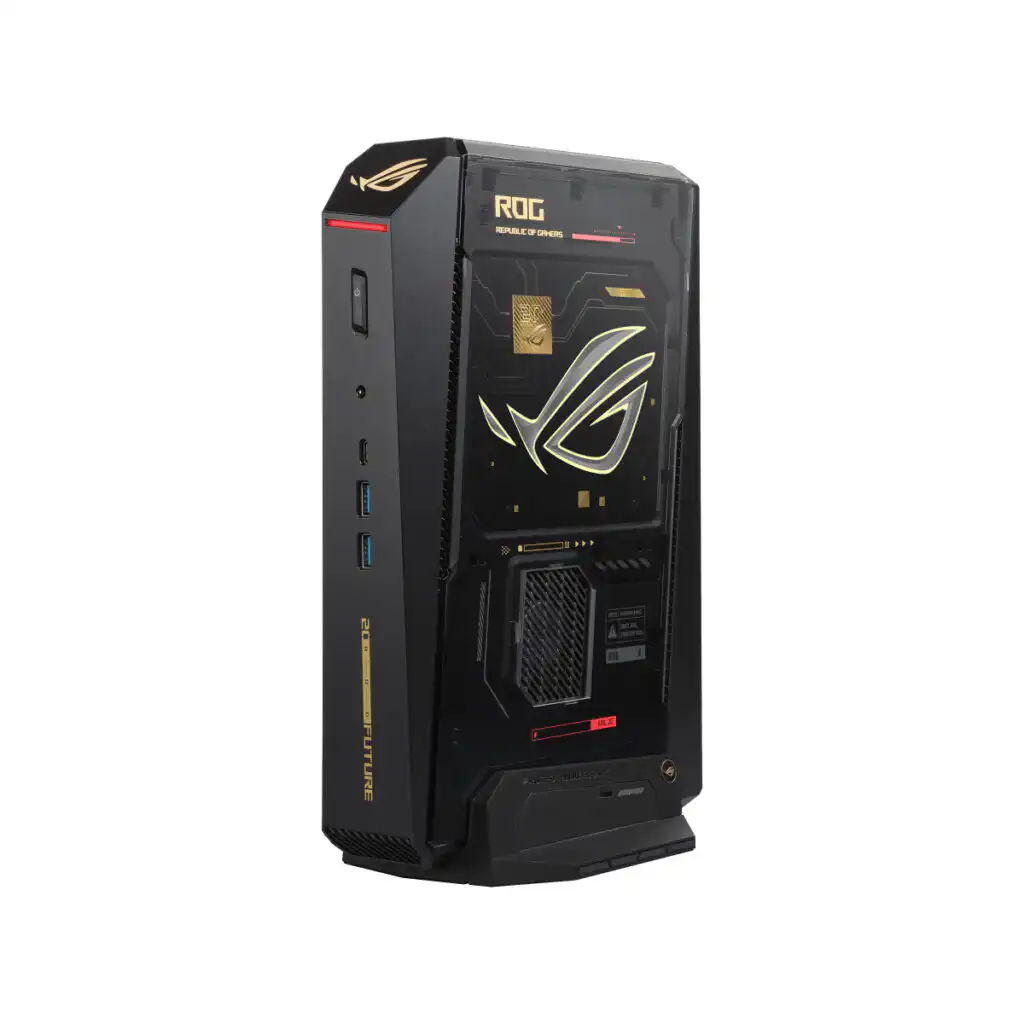 ROG NUC 16 Edition 20 Front View with Light On