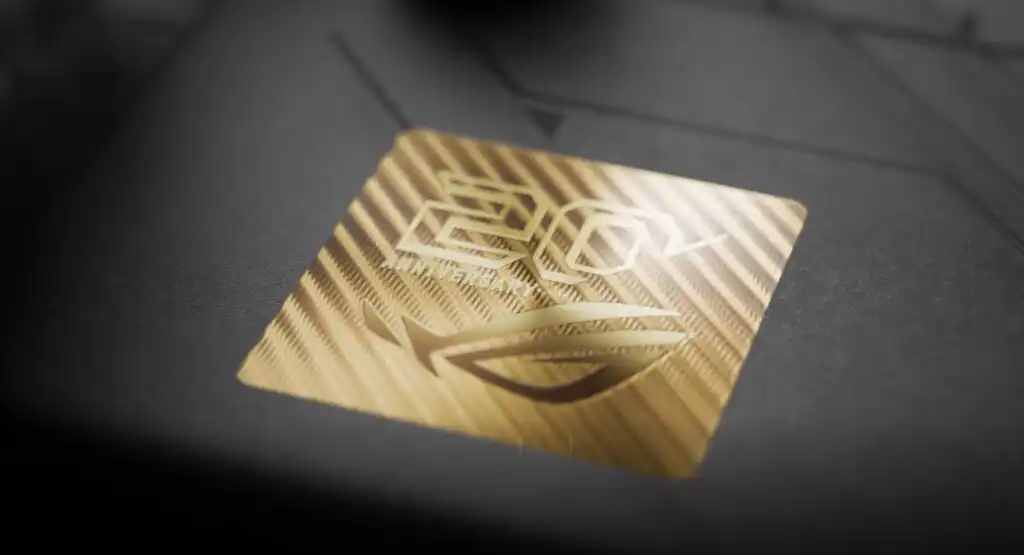 ASUS ROG Ally X20 20th anniversary decal