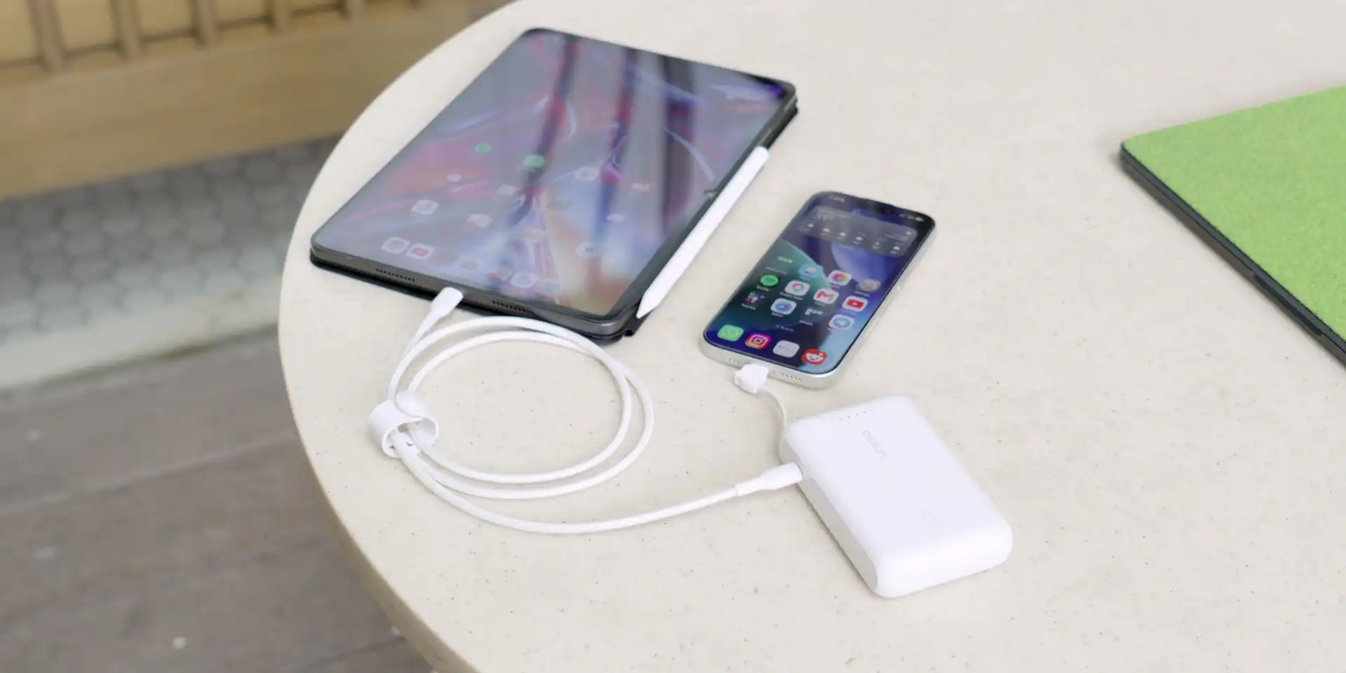 Belkin BoostCharge 10K Power Bank with Integrated Cable