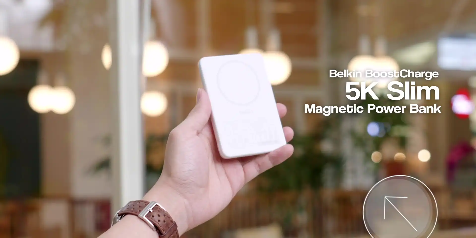 Belkin BoostCharge 5K Slim Magnetic Power Bank