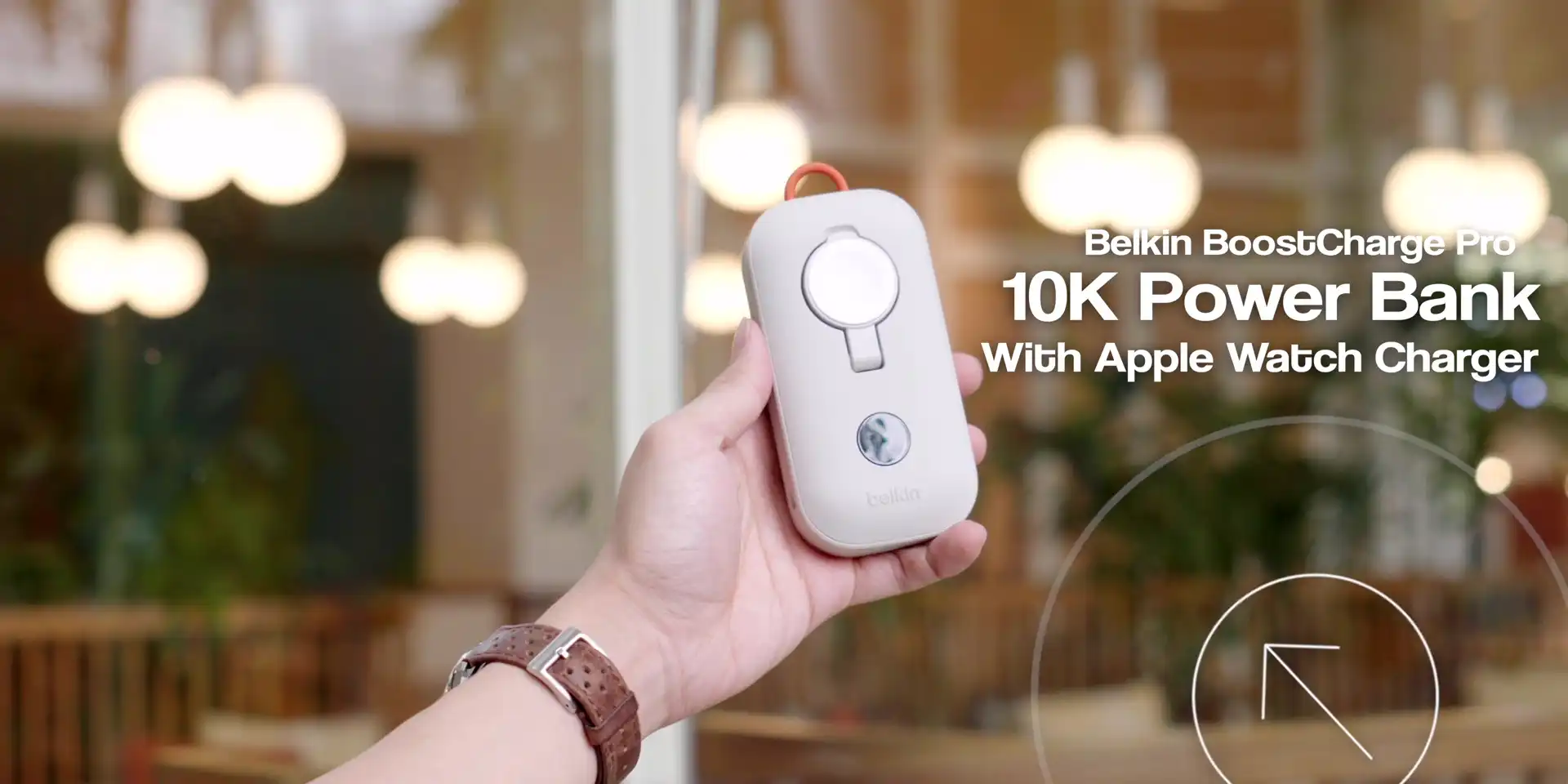Belkin BoostCharge Pro 10K Power Bank with Apple Watch Charger
