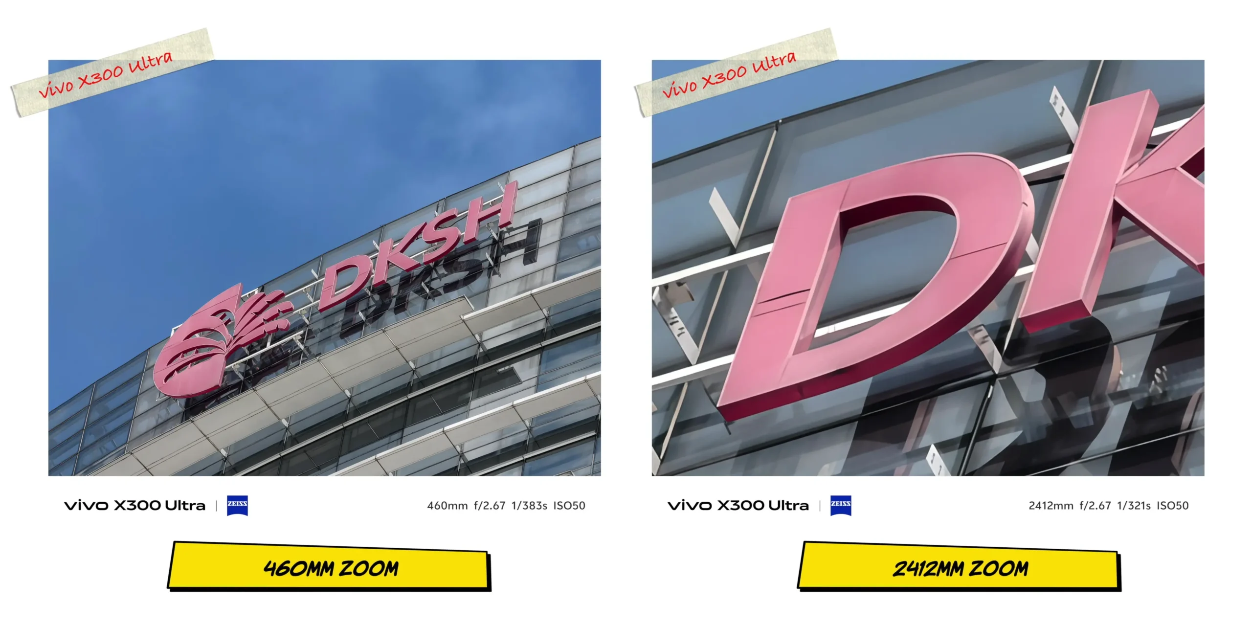 vivo X300 Ultra vs OPPO Find X9 Ultra: Camera Comparison 11 Ultra-telephoto zoom test on the Vivo X300 Ultra pushing the digital zoom from 460mm up to 2412mm.