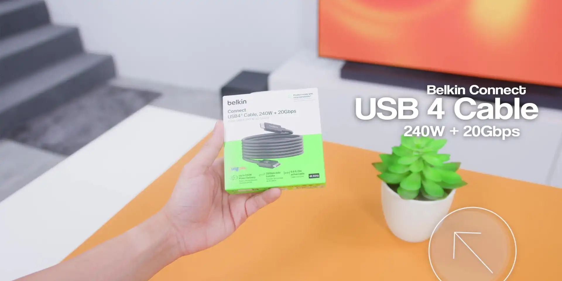 Belkin Connect USB4 Cable 240W