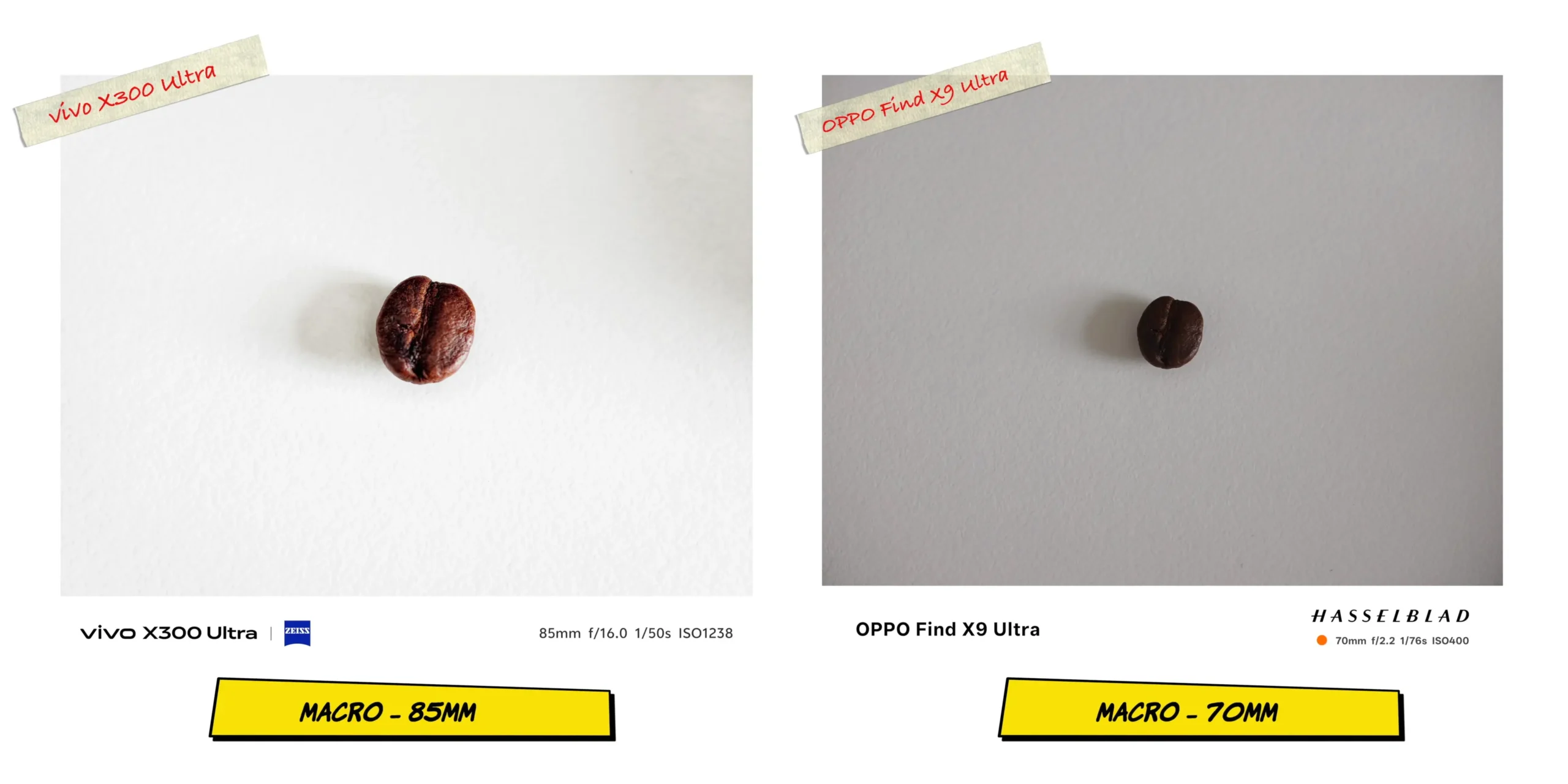 vivo X300 Ultra vs OPPO Find X9 Ultra: Camera Comparison 31 Third macro scene comparison at 85mm testing rendering of fine textures.