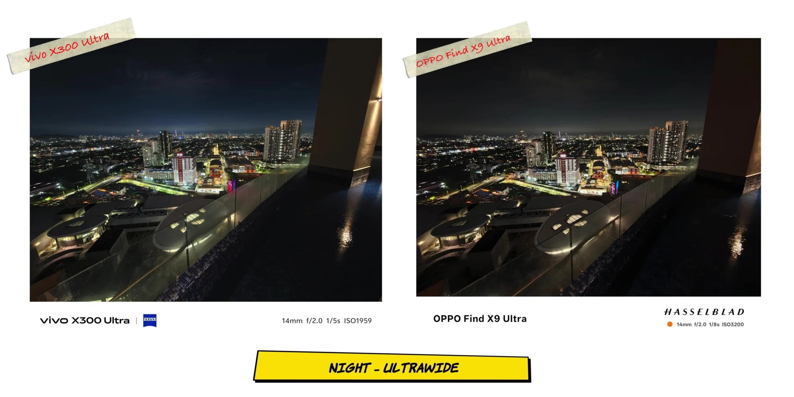 vivo X300 Ultra vs OPPO Find X9 Ultra: Camera Comparison 39 Low-light ultrawide photo sample 2 evaluating dynamic range in shadow zones under night skies.