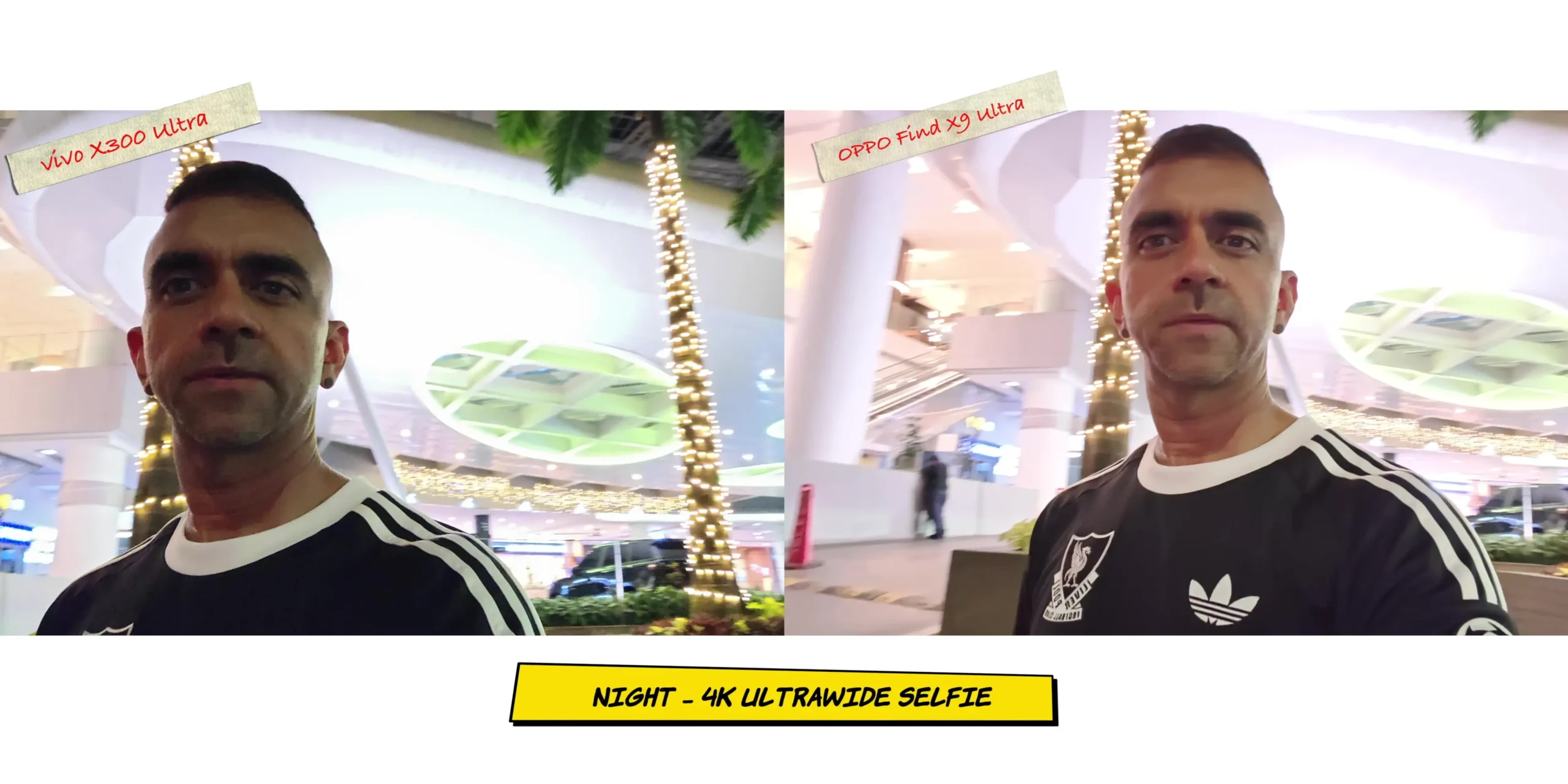 vivo X300 Ultra vs OPPO Find X9 Ultra: Camera Comparison 71 Late night front-facing selfie sample 1 showcasing noise reduction algorithms under low ambient light.