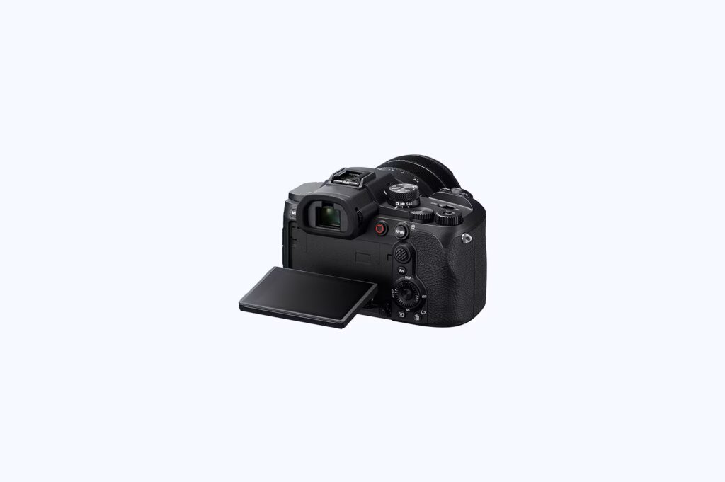Sony RX10 V back profile screen