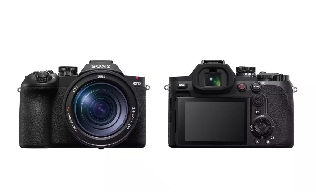 Sony RX10 V front back