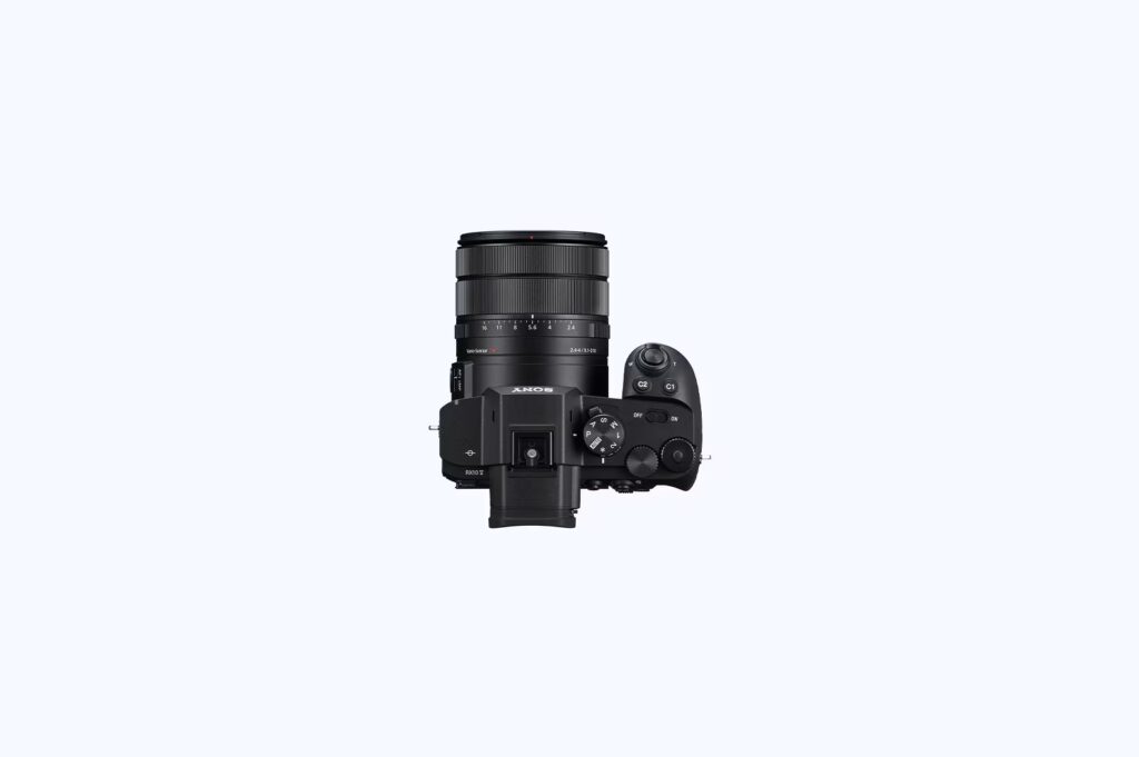 Sony RX10 V top view